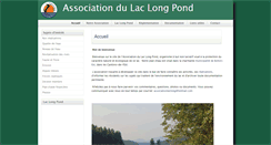 Desktop Screenshot of laclongpond.org